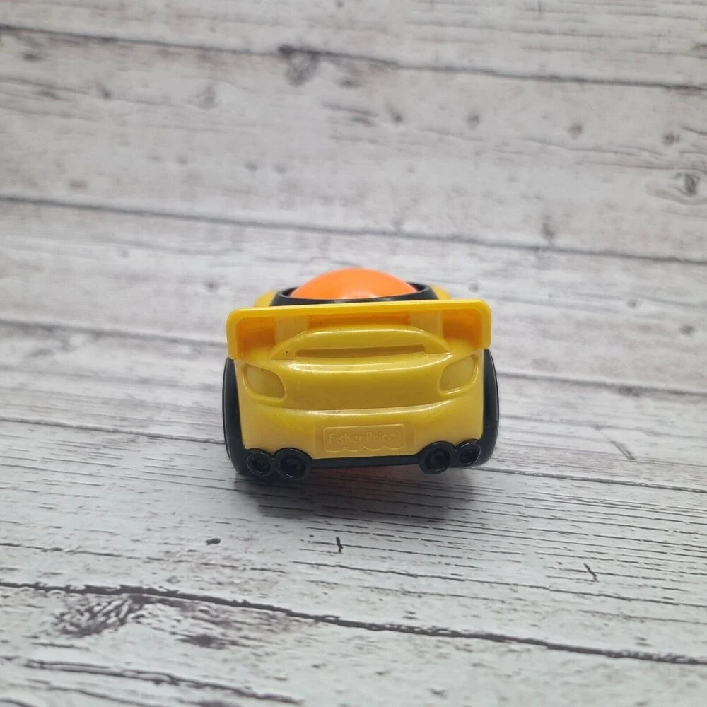 Fisher Price Lil Zoomers Spinnin' Speedway Yellow Rolling Race Car Replacement